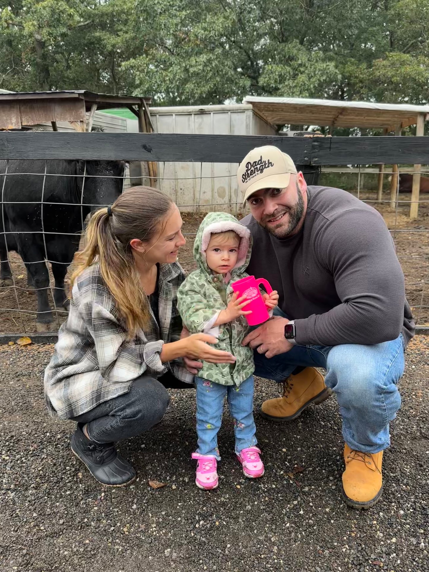 Black on Beige SnapBack