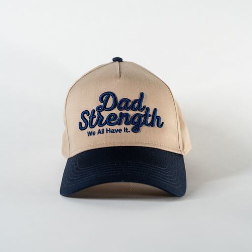 Beige and Navy snapback